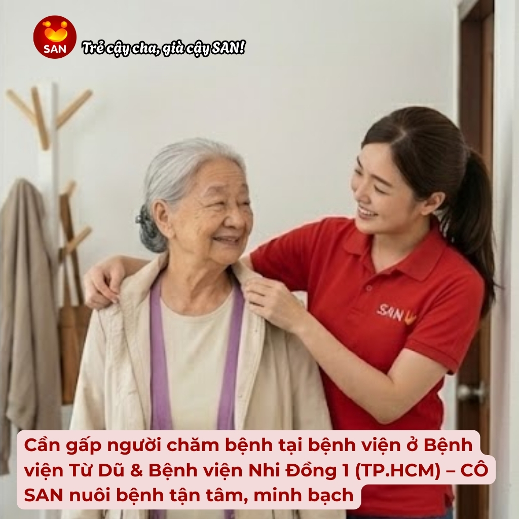 người nuôi bệnh tại bệnh viện