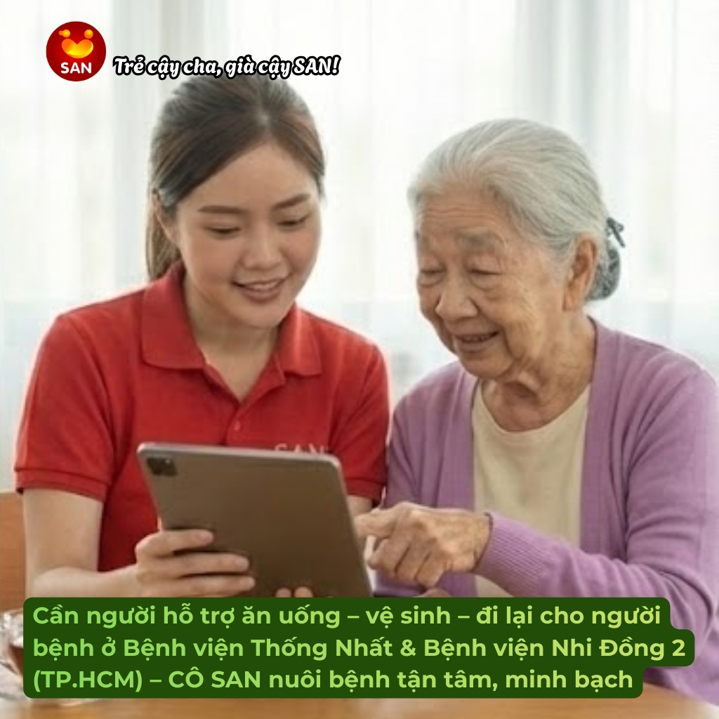 tìm người chăm bệnh tận tâm như người nhà