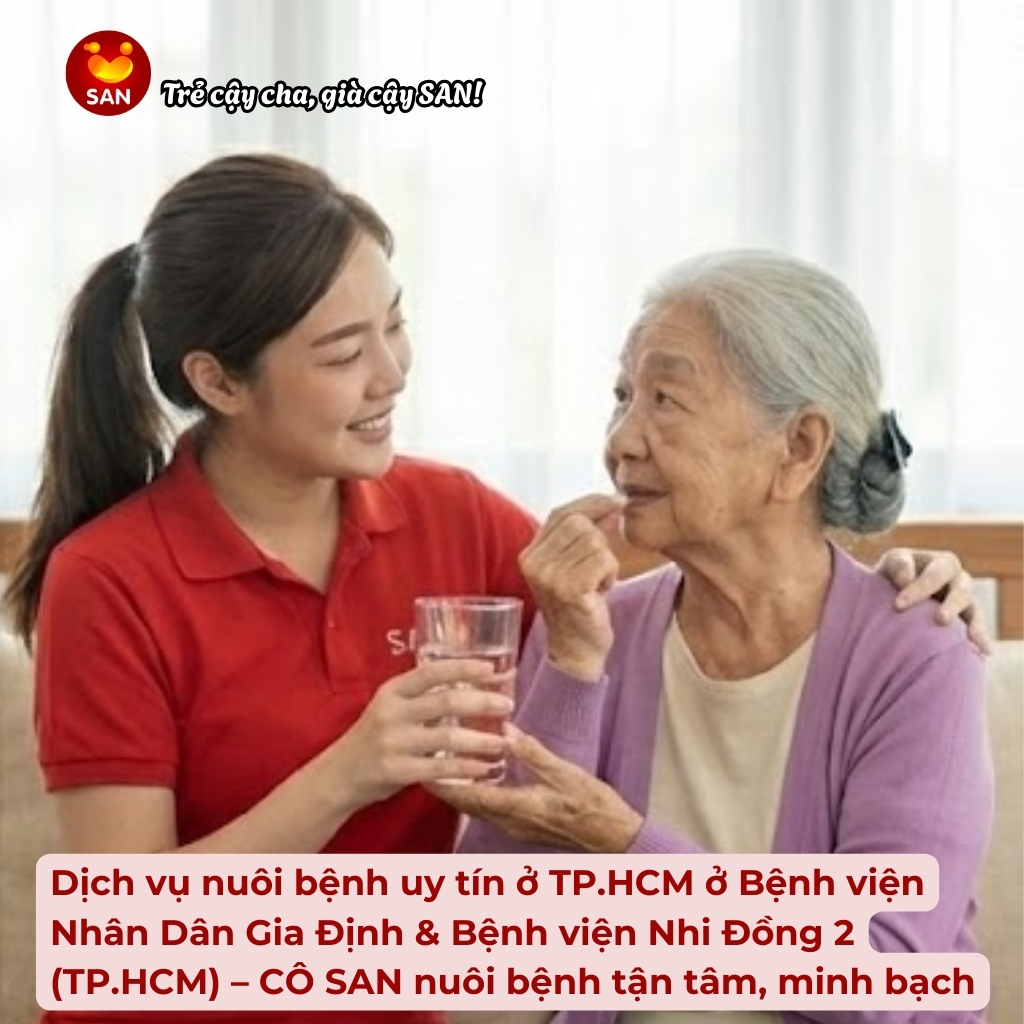 dịch vụ nuôi bệnh uy tín ở TP.HCM