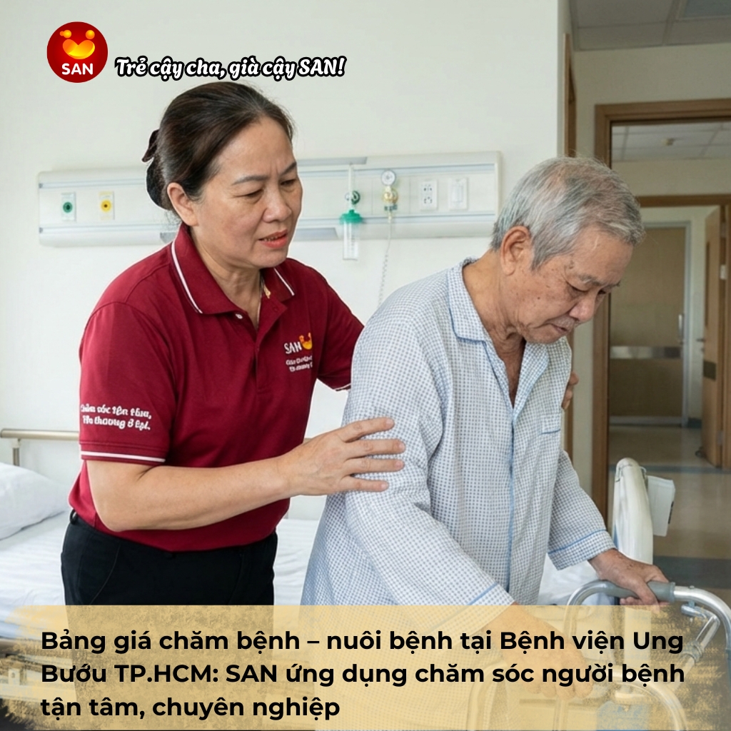 chăm bệnh nuôi bệnh Bệnh viện Ung Bướu