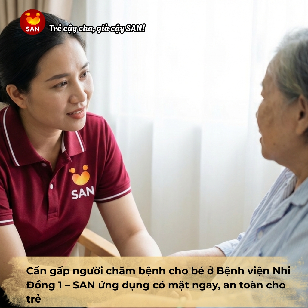 người chăm bệnh Bệnh viện Nhân Dân 115