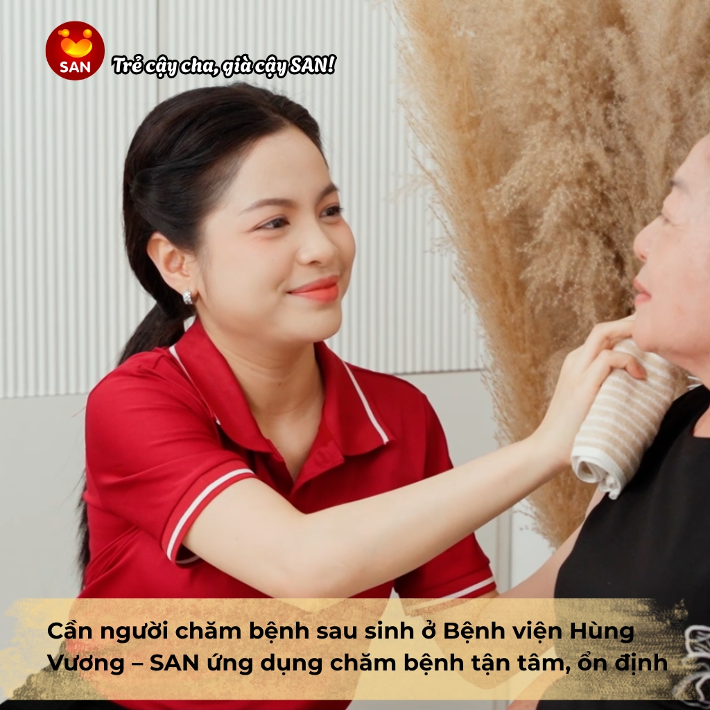 người chăm bệnh sau sinh Bệnh viện Từ Dũ
