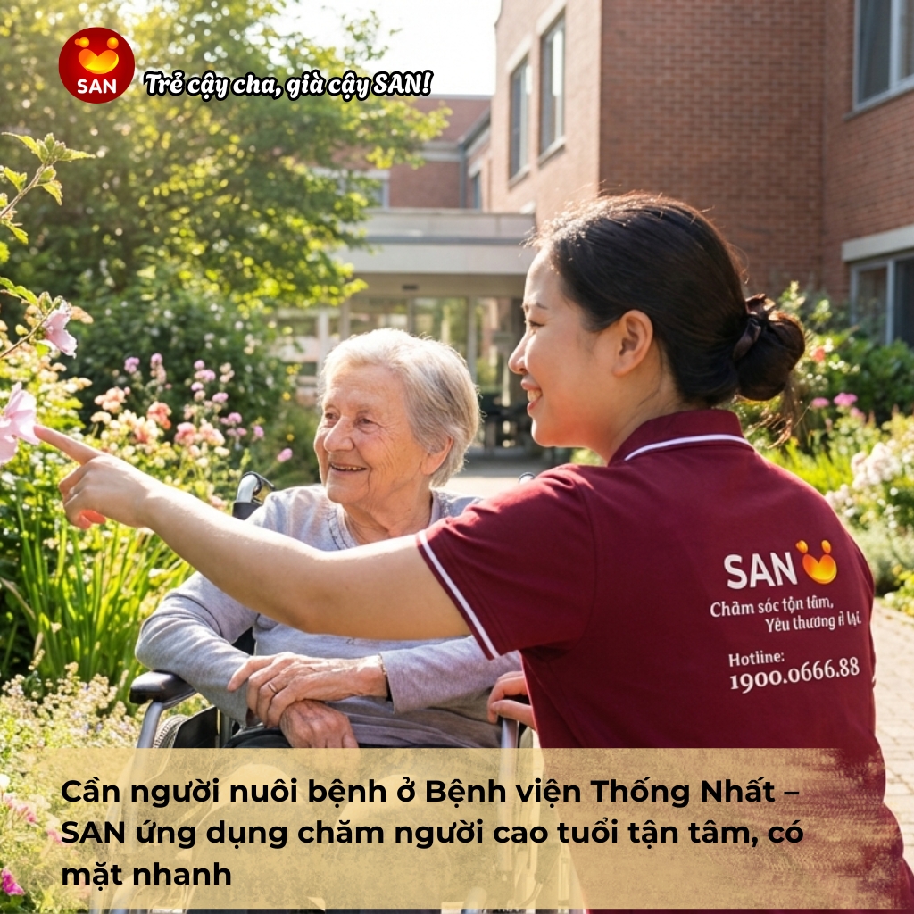 Cần người nuôi bệnh Bệnh viện Thống Nhất