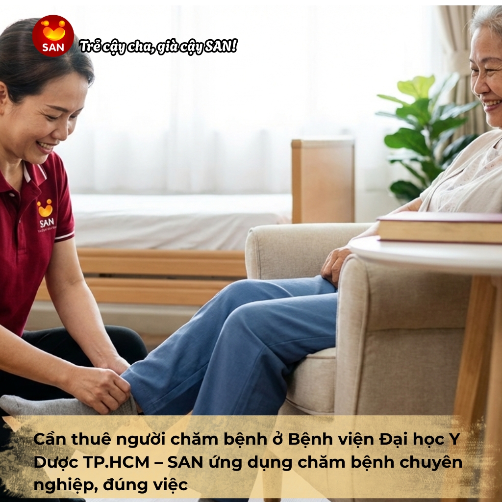 thuê người chăm bệnh Bệnh viện Đại học Y Dược