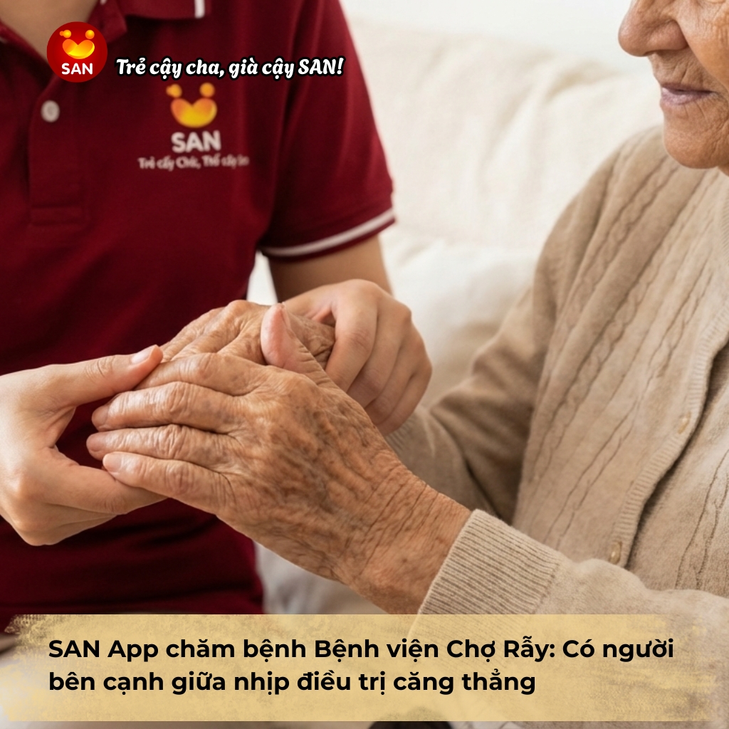 SAN App chăm bệnh Bệnh viện Chợ Rẫy