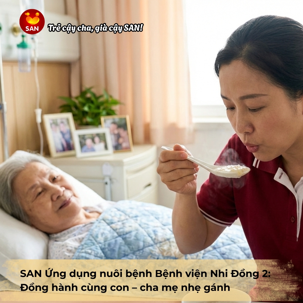 nuôi bệnh Bệnh viện Nhi Đồng 2