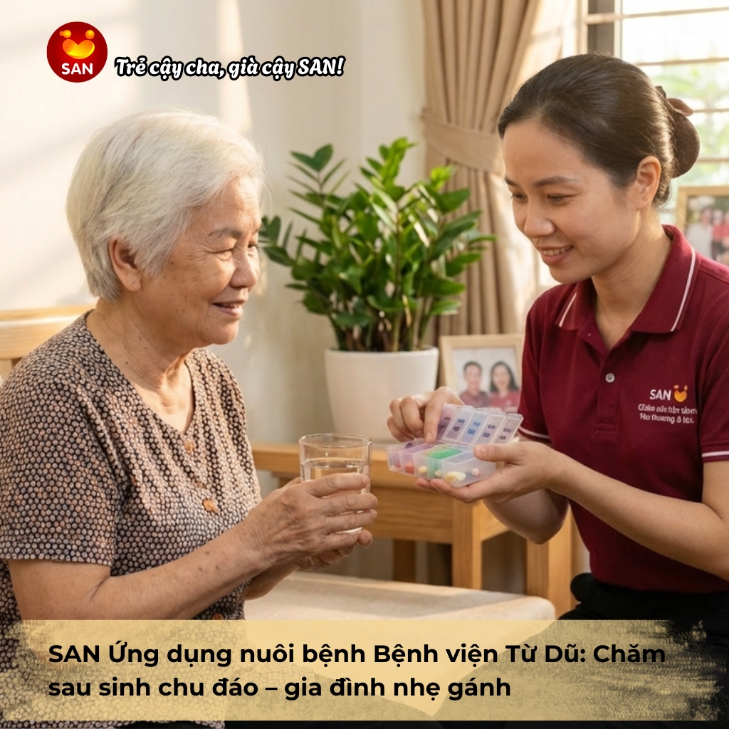 Nuôi bệnh sau sinh Bệnh viện Từ Dũ